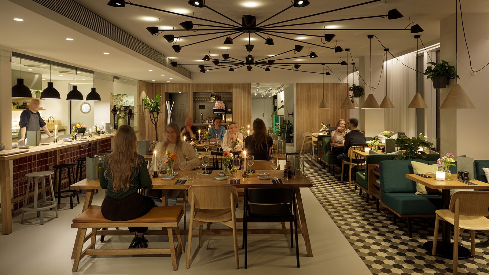 Zoku Paris, the living kitchen