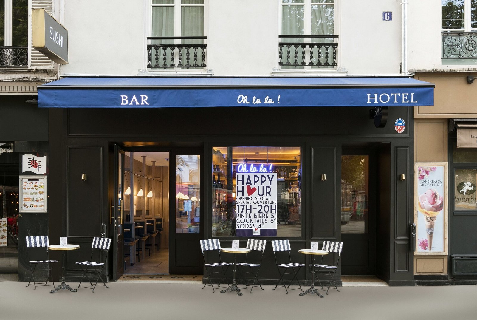 Oh la la ! Hotel — eat & drink
