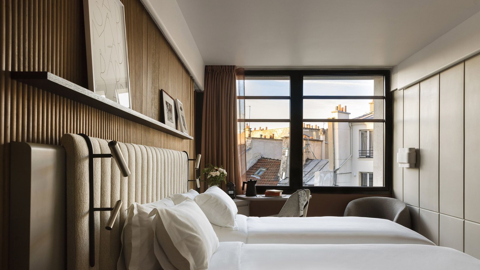 Hôtel Dame des Arts — rooms