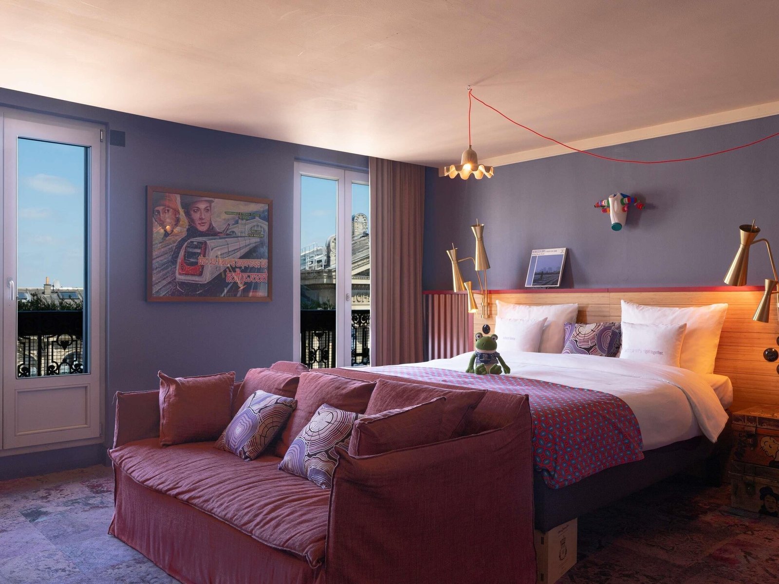 25hours Hotel Paris Terminus Nord — rooms
