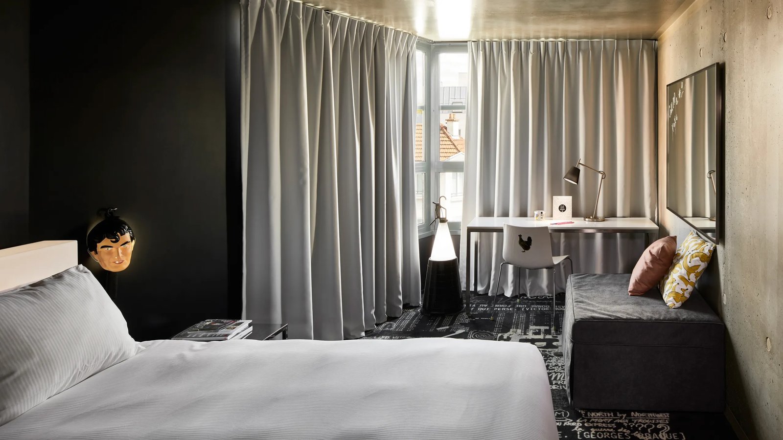 Mama Shelter Paris East — rooms