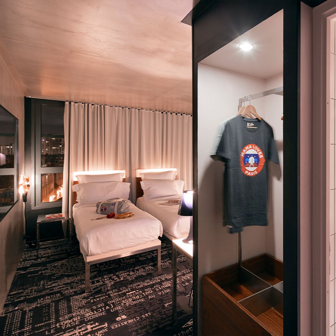 Mama Shelter Paris East — rooms
