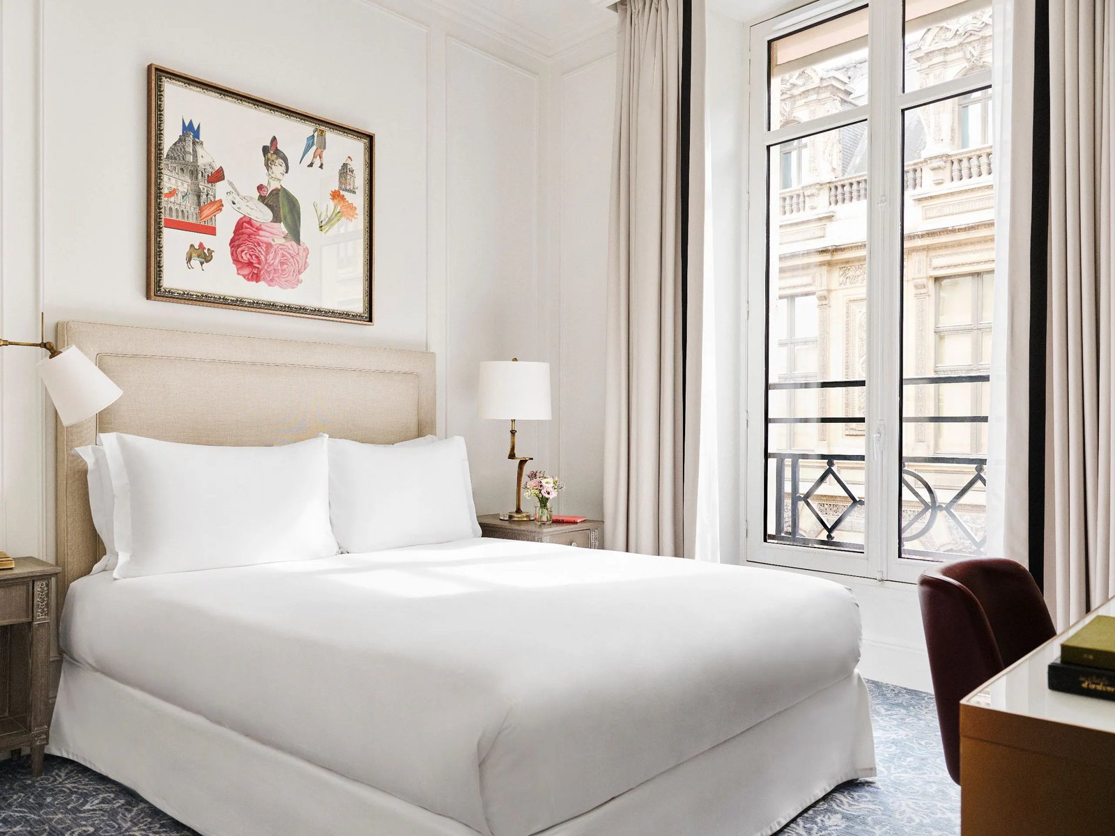 Hôtel du Louvre — rooms