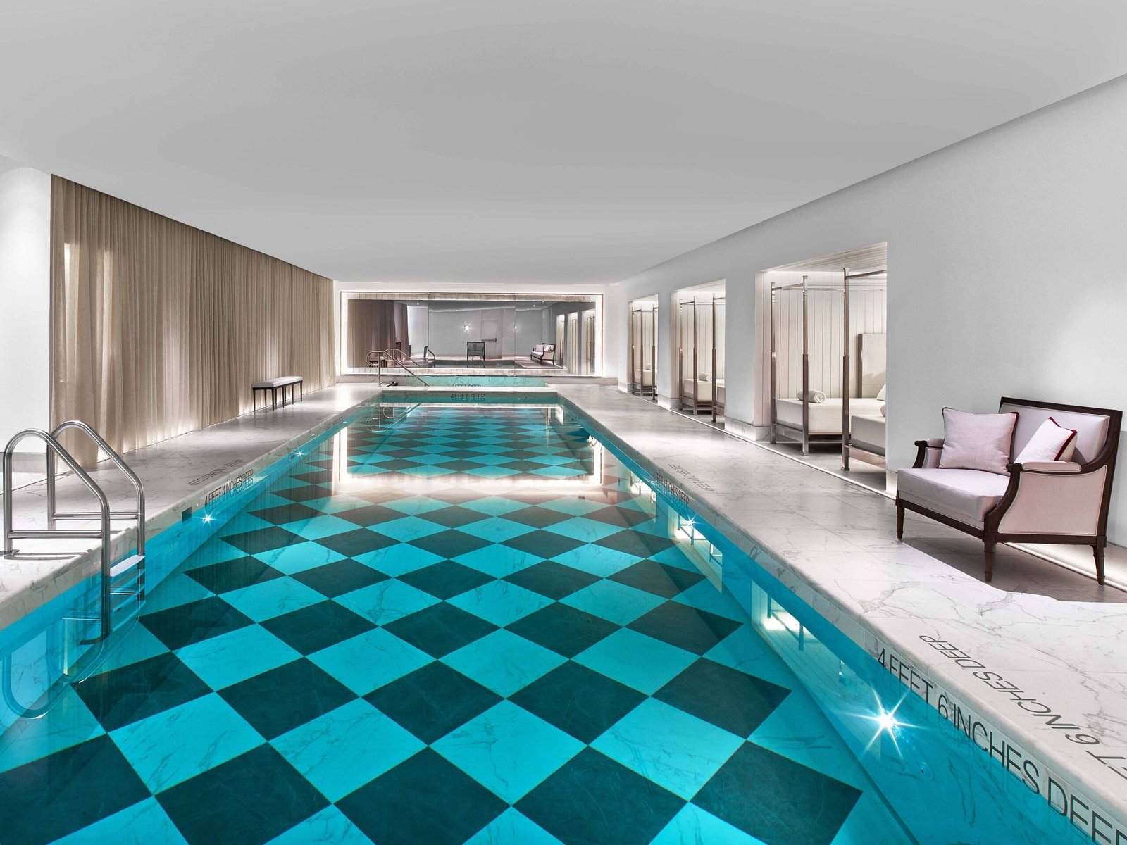 Baccarat Hotel New York, the pool