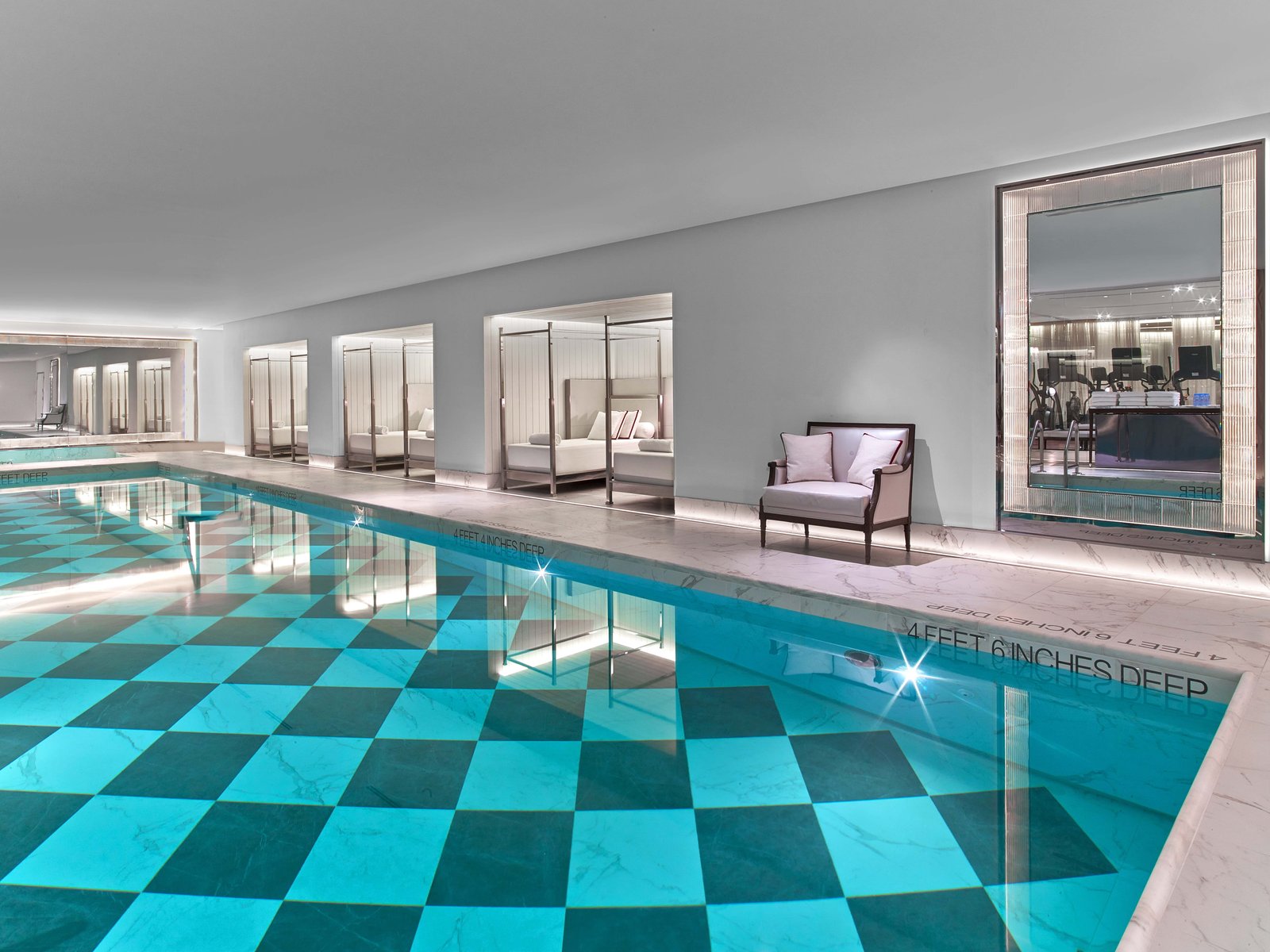 Baccarat Hotel New York, the pool