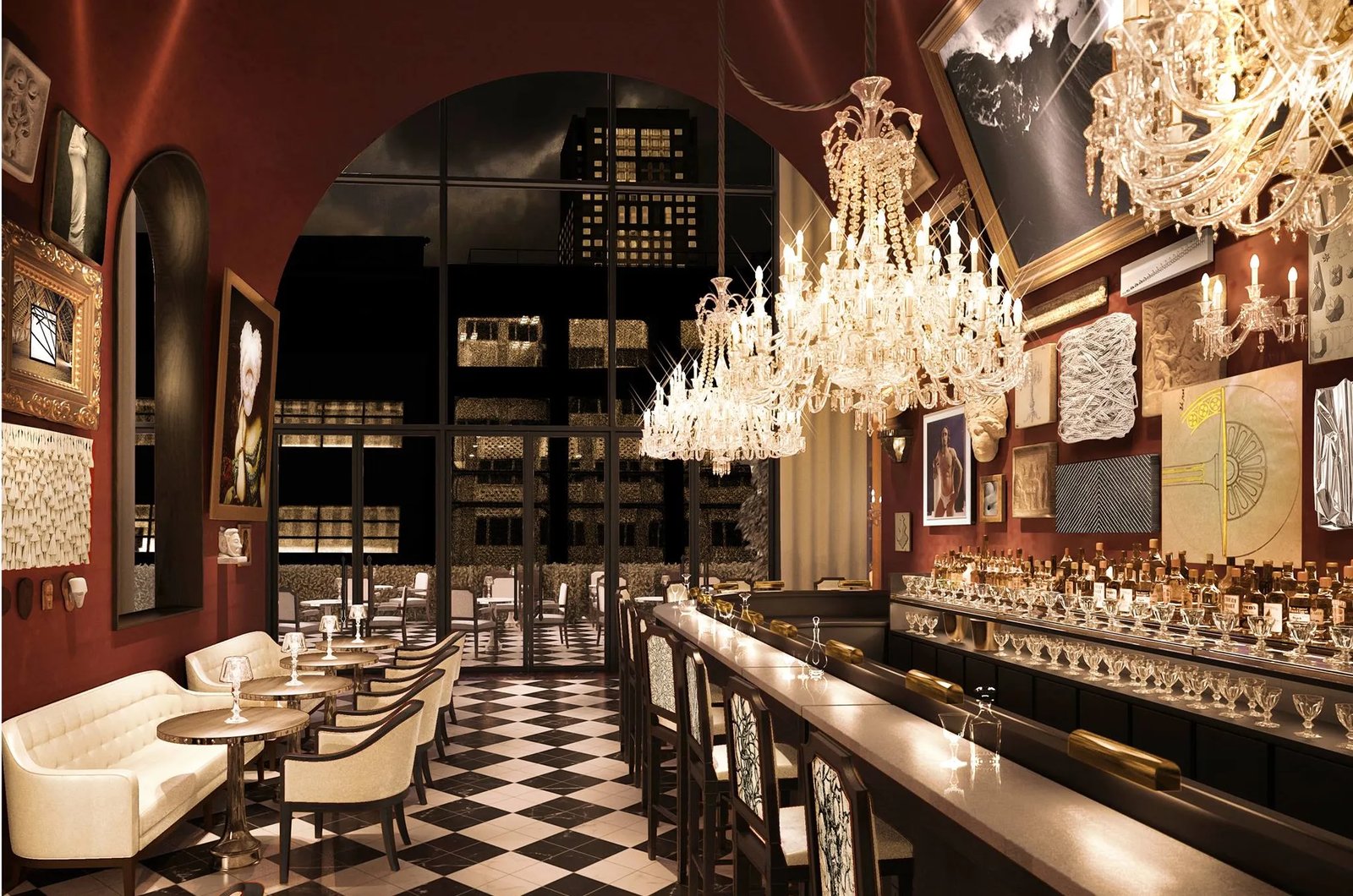 Baccarat Hotel New York — eat & drink