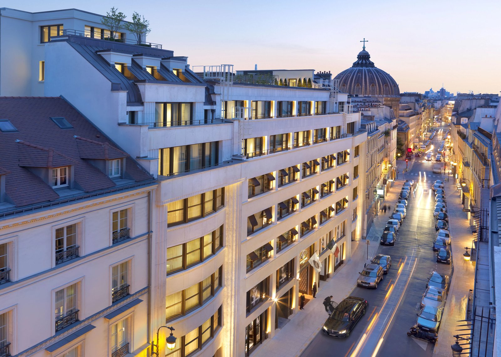 Mandarin Oriental Hotel, Paris — backstory