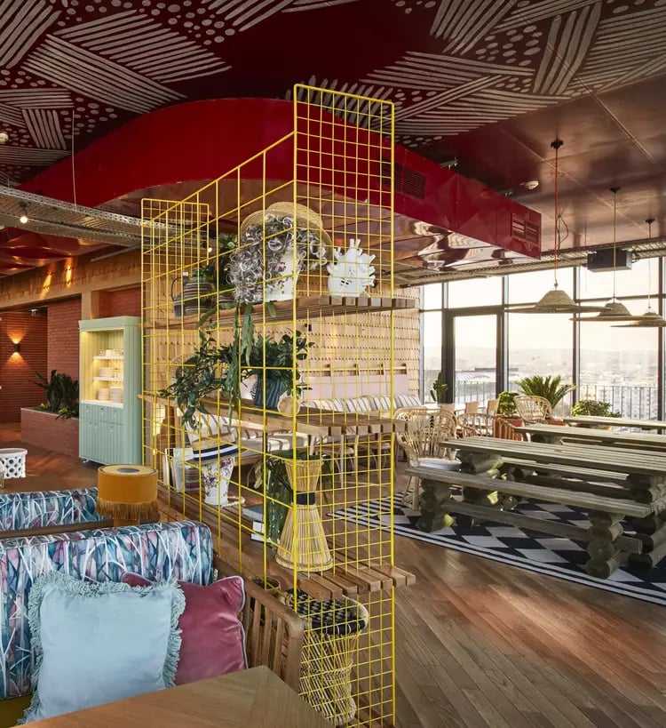 Mama Shelter Paris West, rooftop terrace & bar