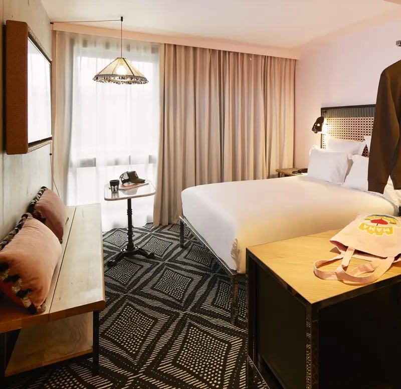 Mama Shelter Paris West — rooms