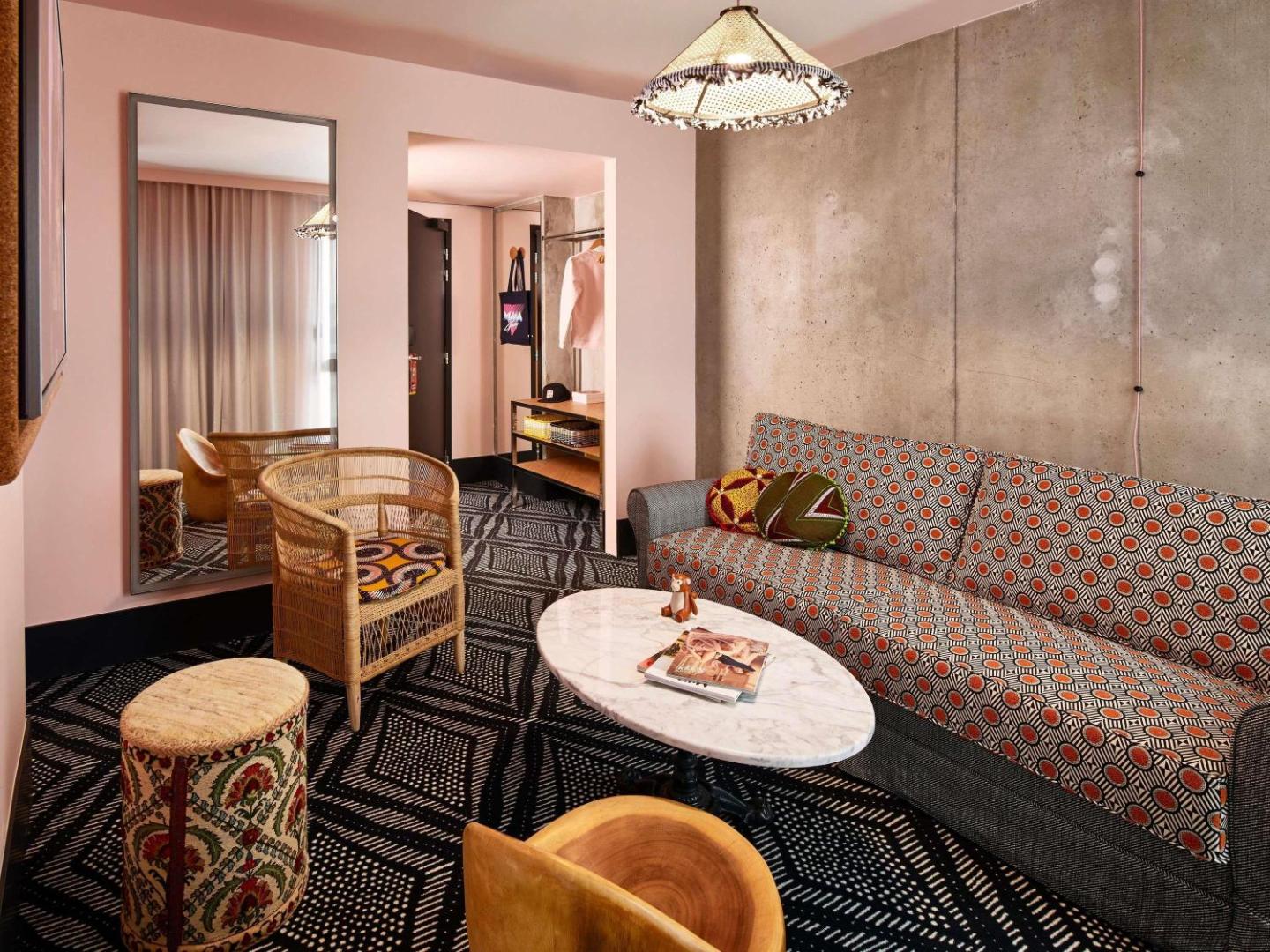 Mama Shelter Paris West — rooms