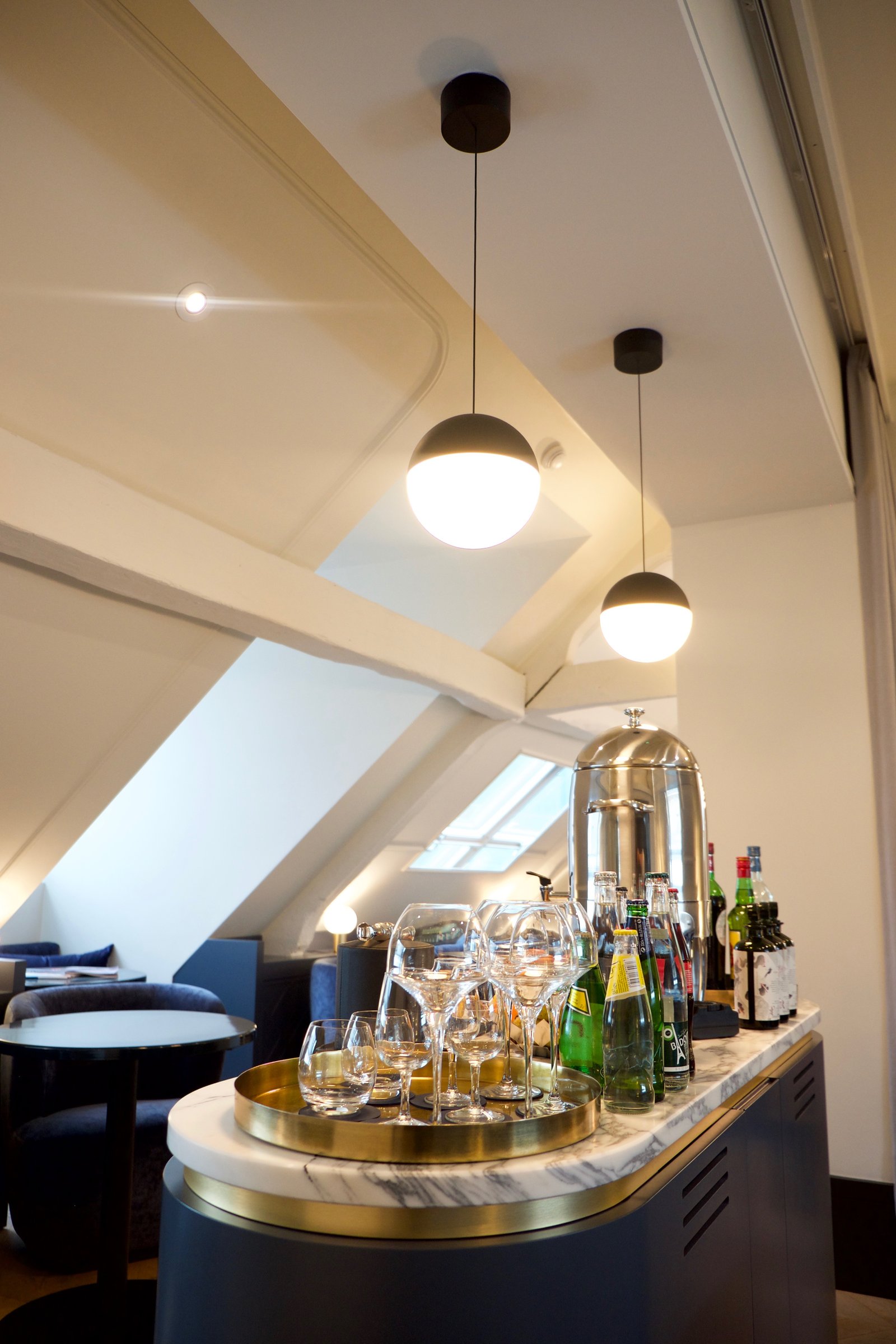 Maison Armance, top-floor attic salon