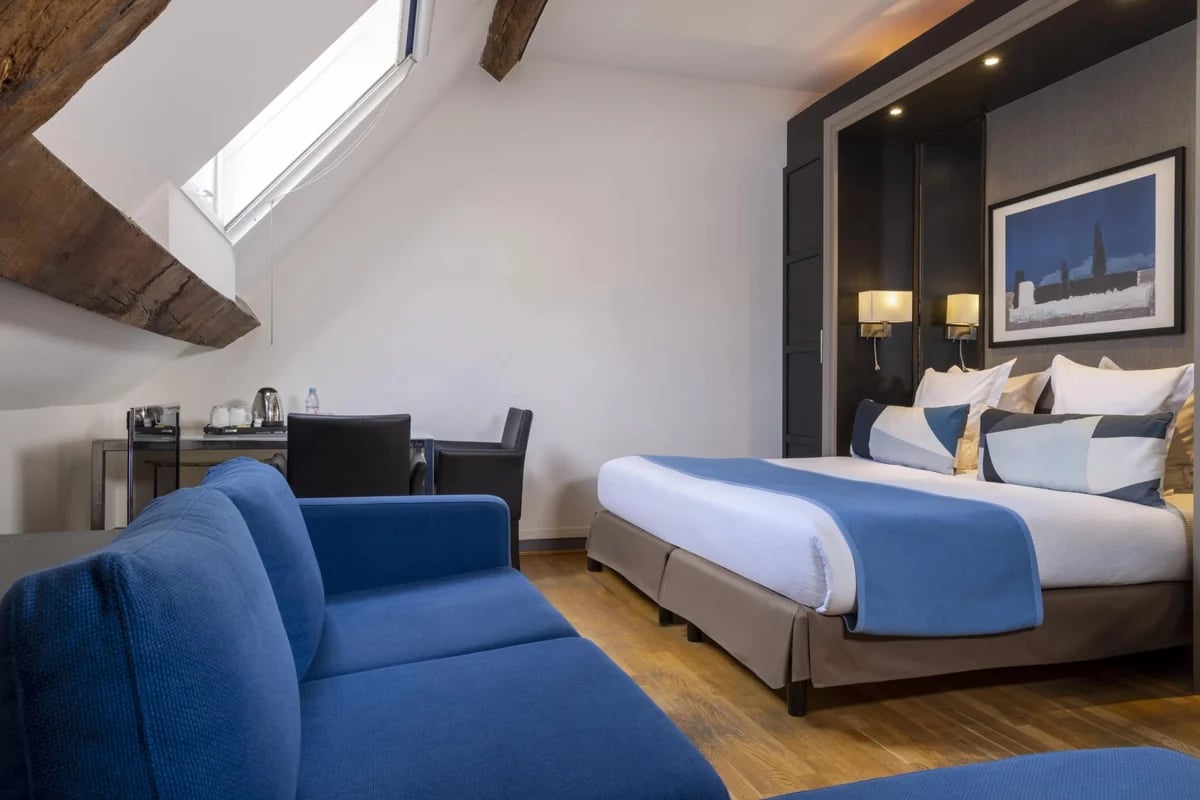 Hotel Du Jeu De Paume — rooms