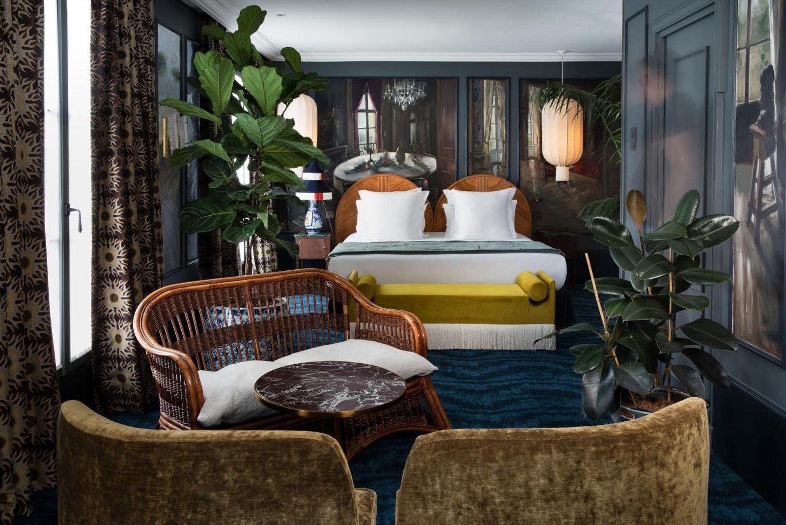 Hôtel Monte Cristo — rooms