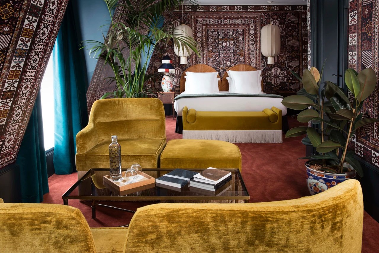 Hôtel Monte Cristo, rooms