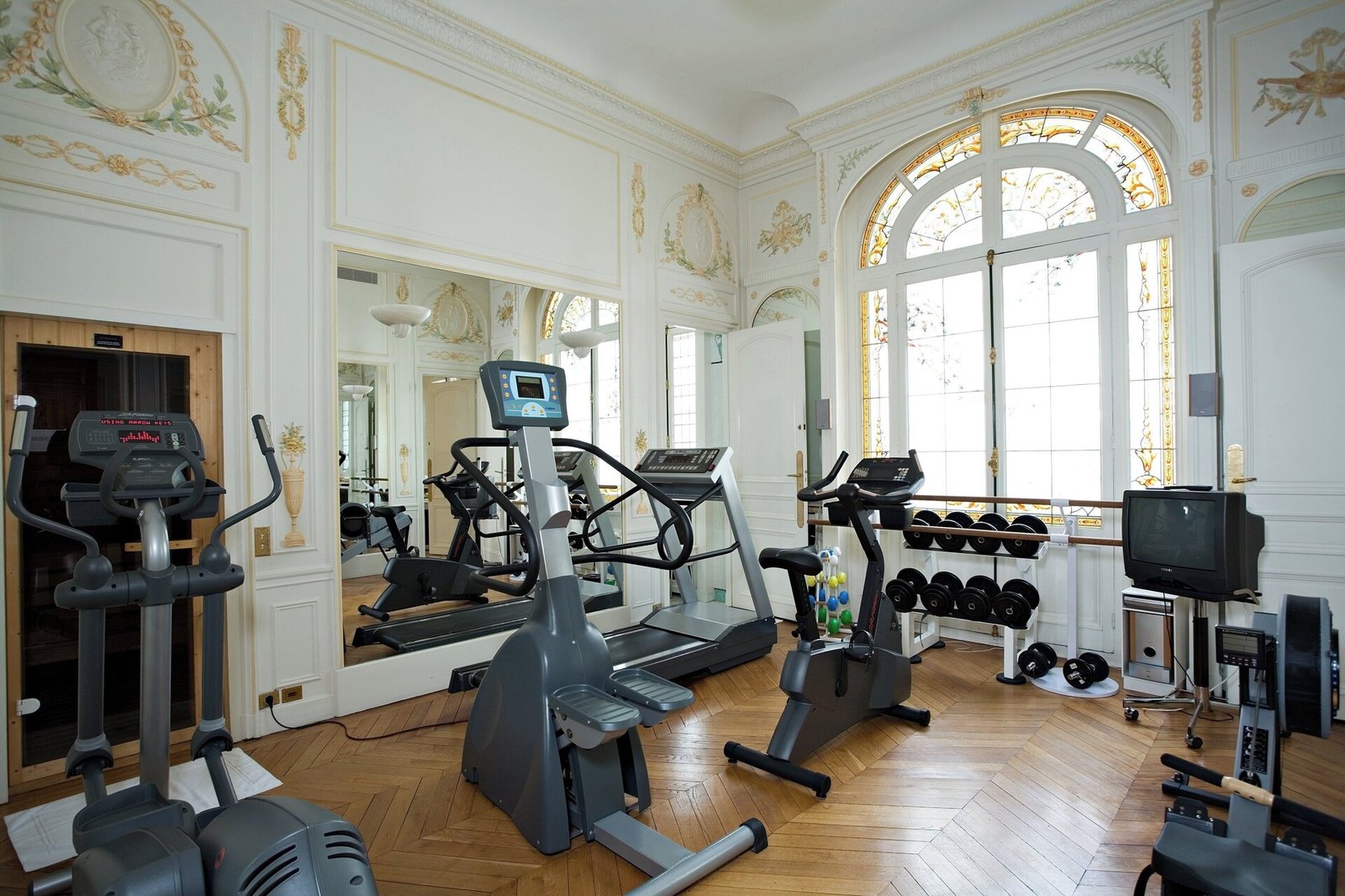 Hotel Raphaël, the gym