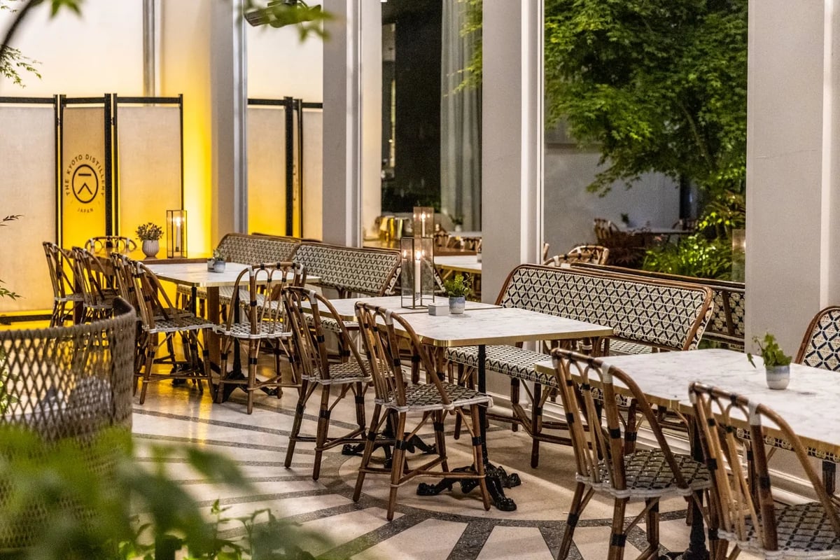 Maison Albar - Le Vendome Hotel, le patio du vendôme