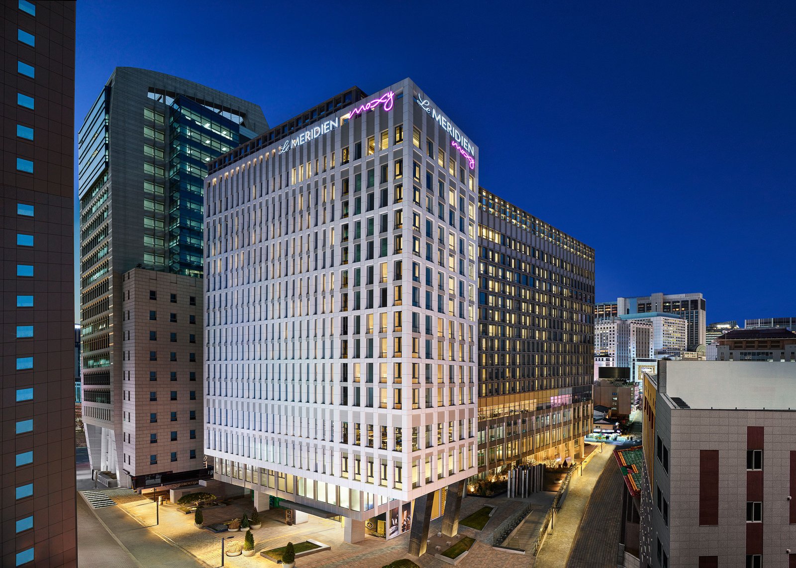 Le Méridien Seoul, Myeongdong Hotel — backstory
