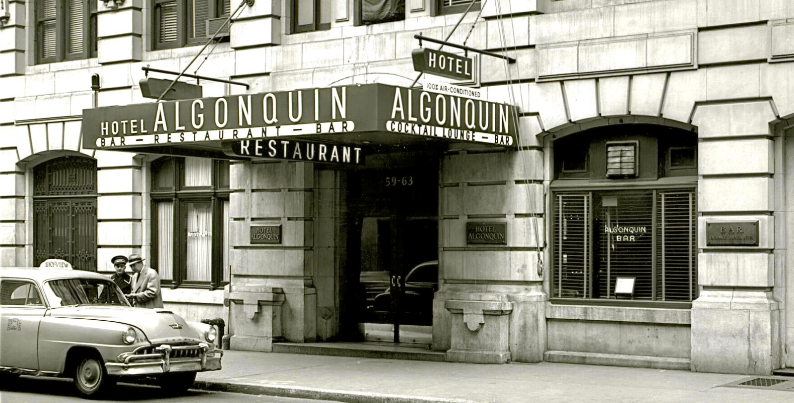 The Algonquin Hotel Times Square, Autograph Collection — backstory