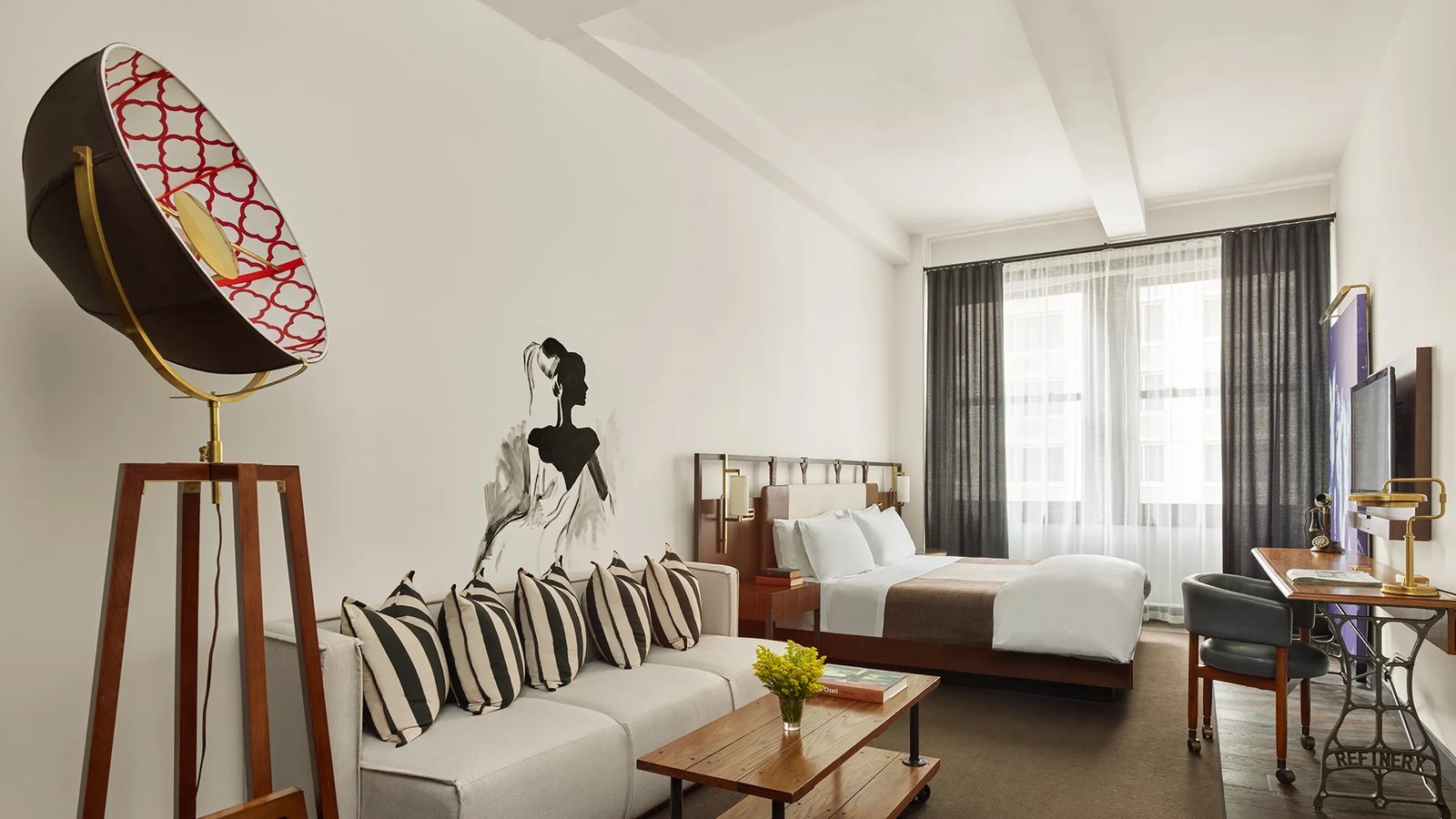 Refinery Hotel — rooms