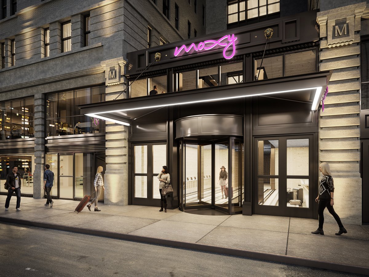 Moxy Times Square — backstory