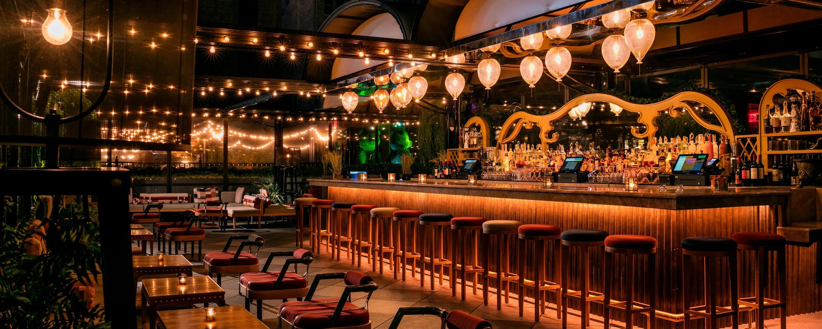 Moxy Times Square, magic hour rooftop bar & lounge
