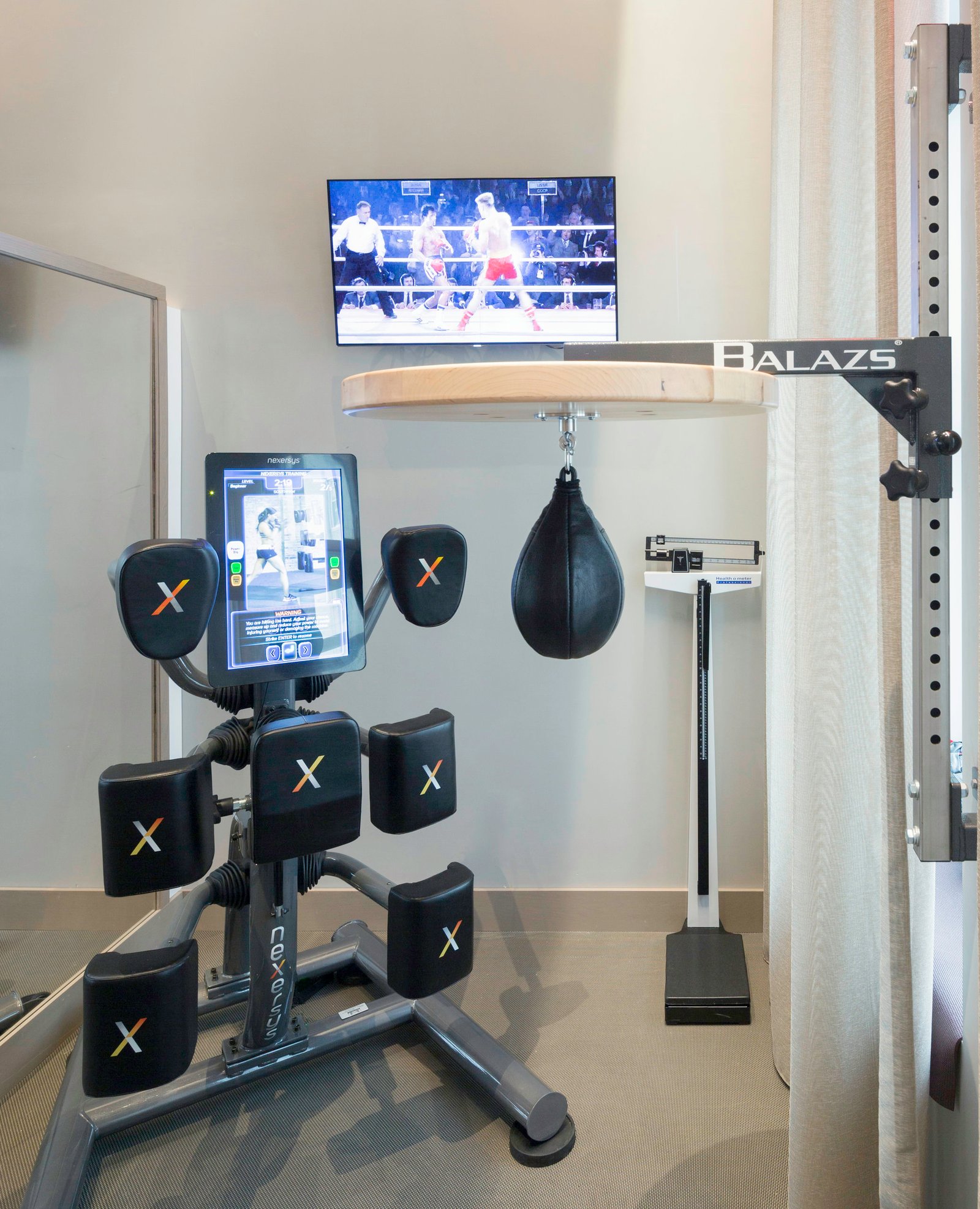 The Knickerbocker, the gym