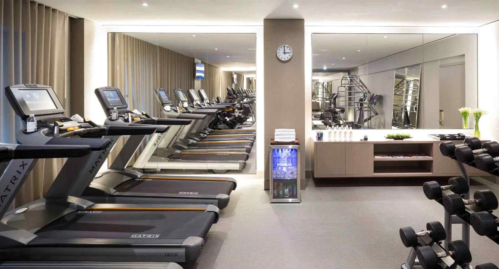The Knickerbocker, the gym