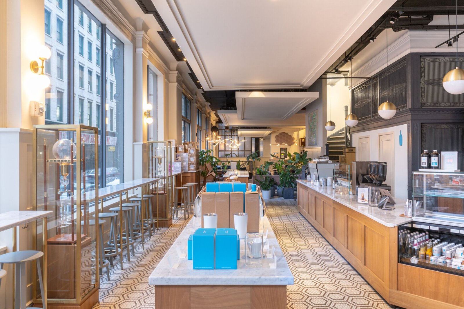Walker Hotel Tribeca, at the table