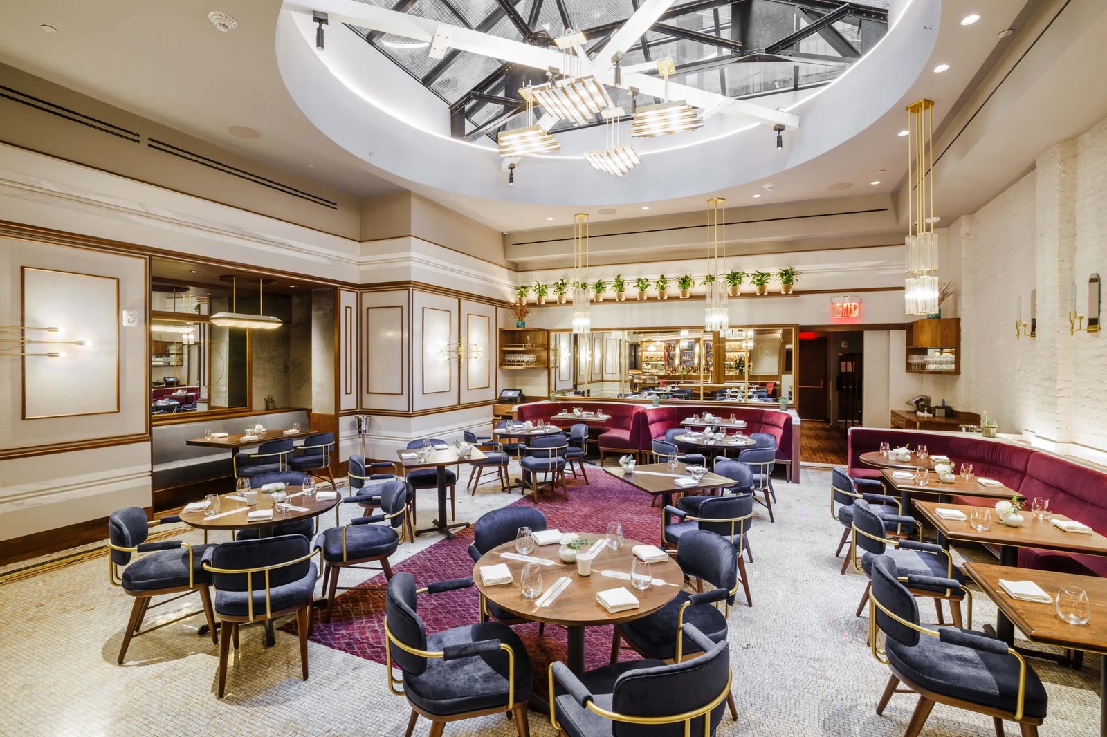 The Evelyn Hotel, brass