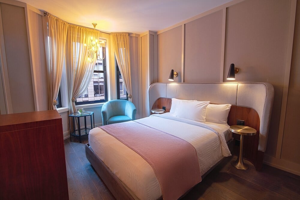 The Evelyn Hotel — rooms