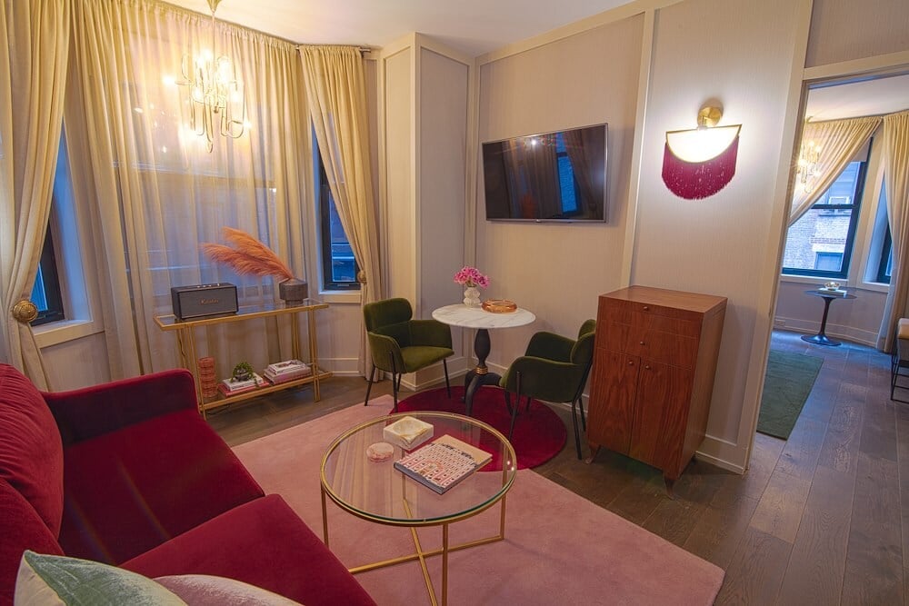 The Evelyn Hotel — rooms