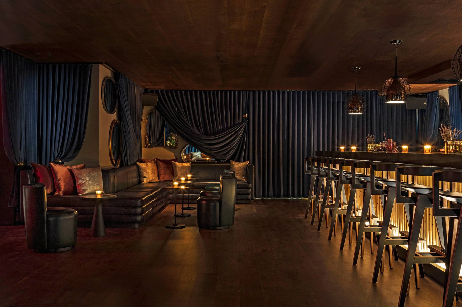 Moxy East Village, at the table