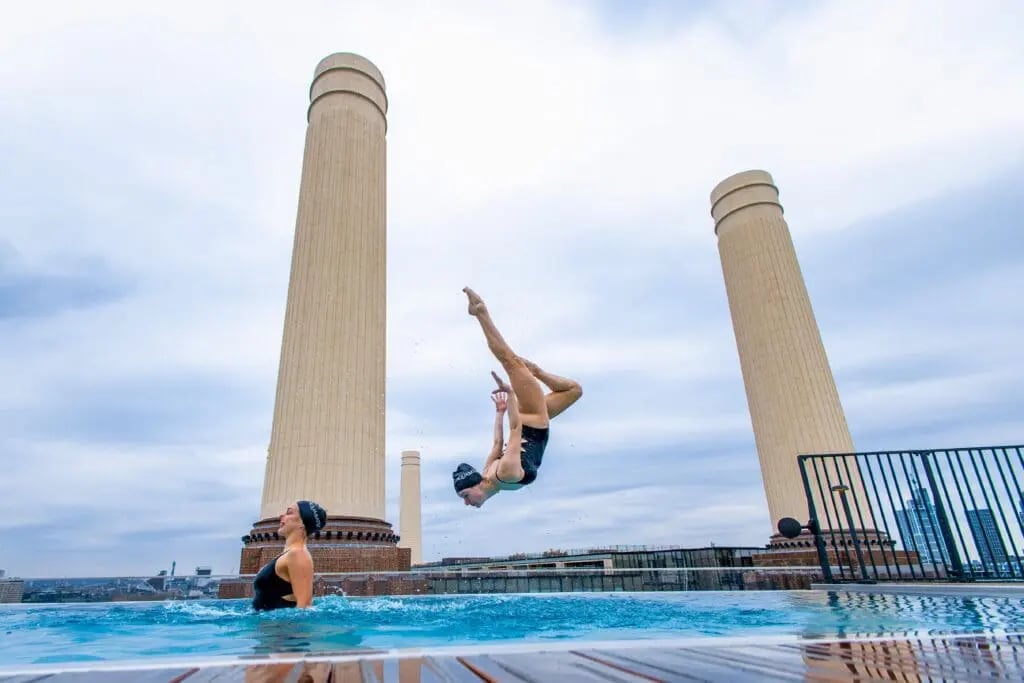 art'otel London Battersea Power Station, the pool