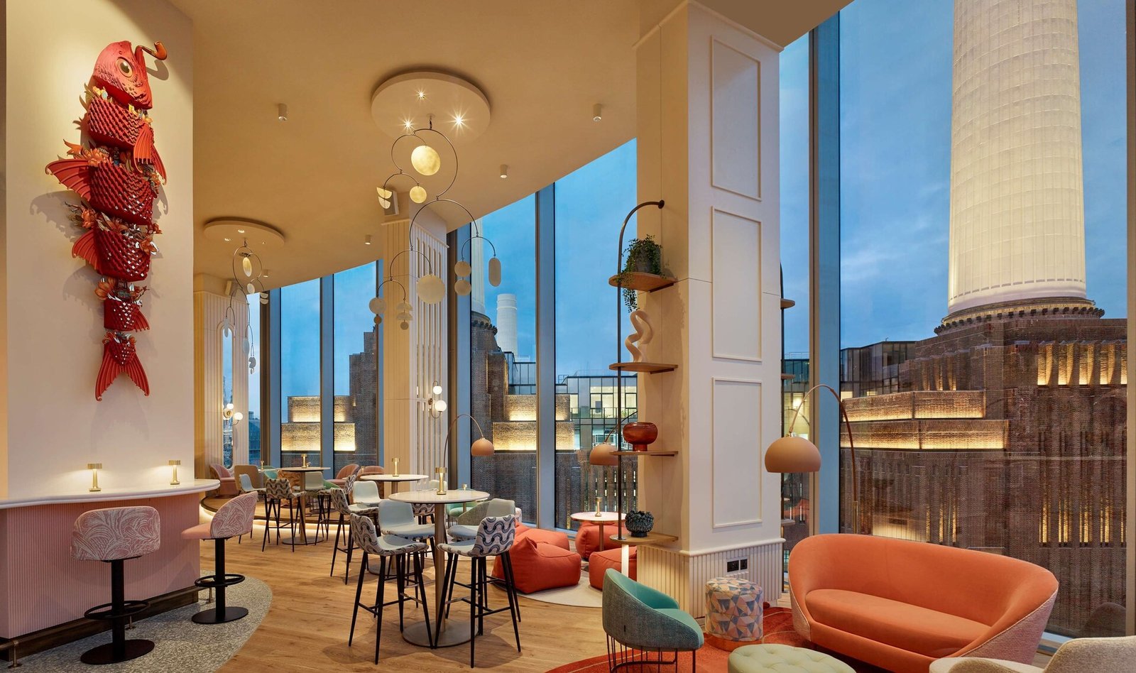art'otel London Battersea Power Station — eat & drink