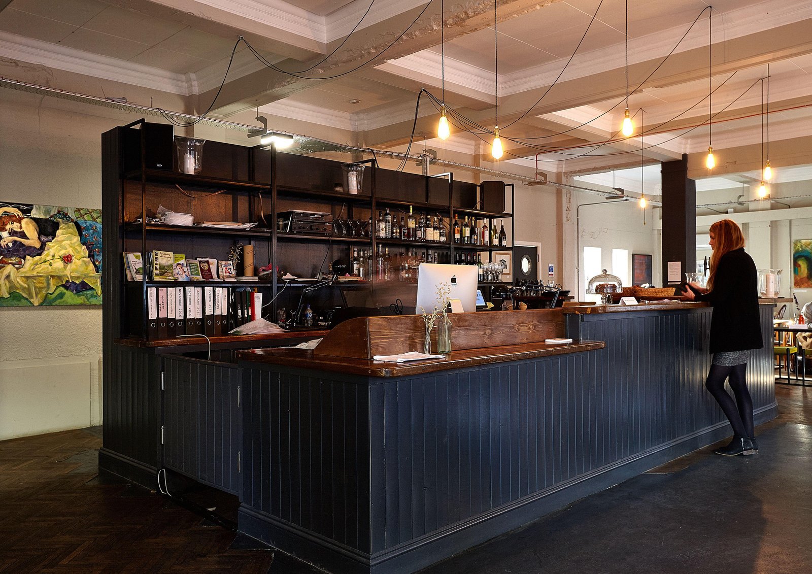 Green Rooms, lobby café & bar