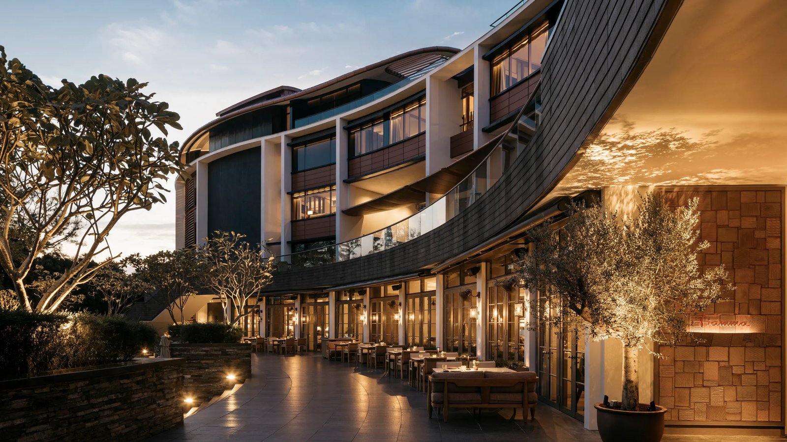 Capella Singapore, fiamma