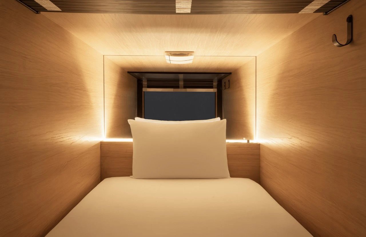 Zedwell Capsule Hotel Piccadilly Circus — rooms