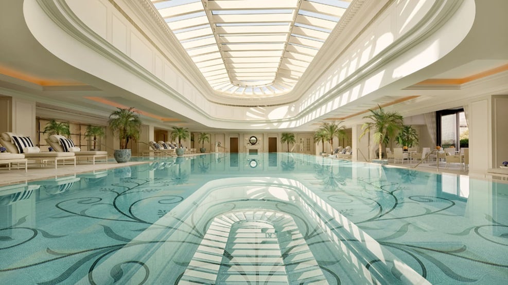 The Peninsula Shanghai, the pool