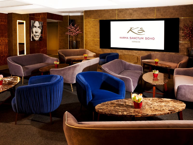 Karma Sanctum Soho London — eat & drink