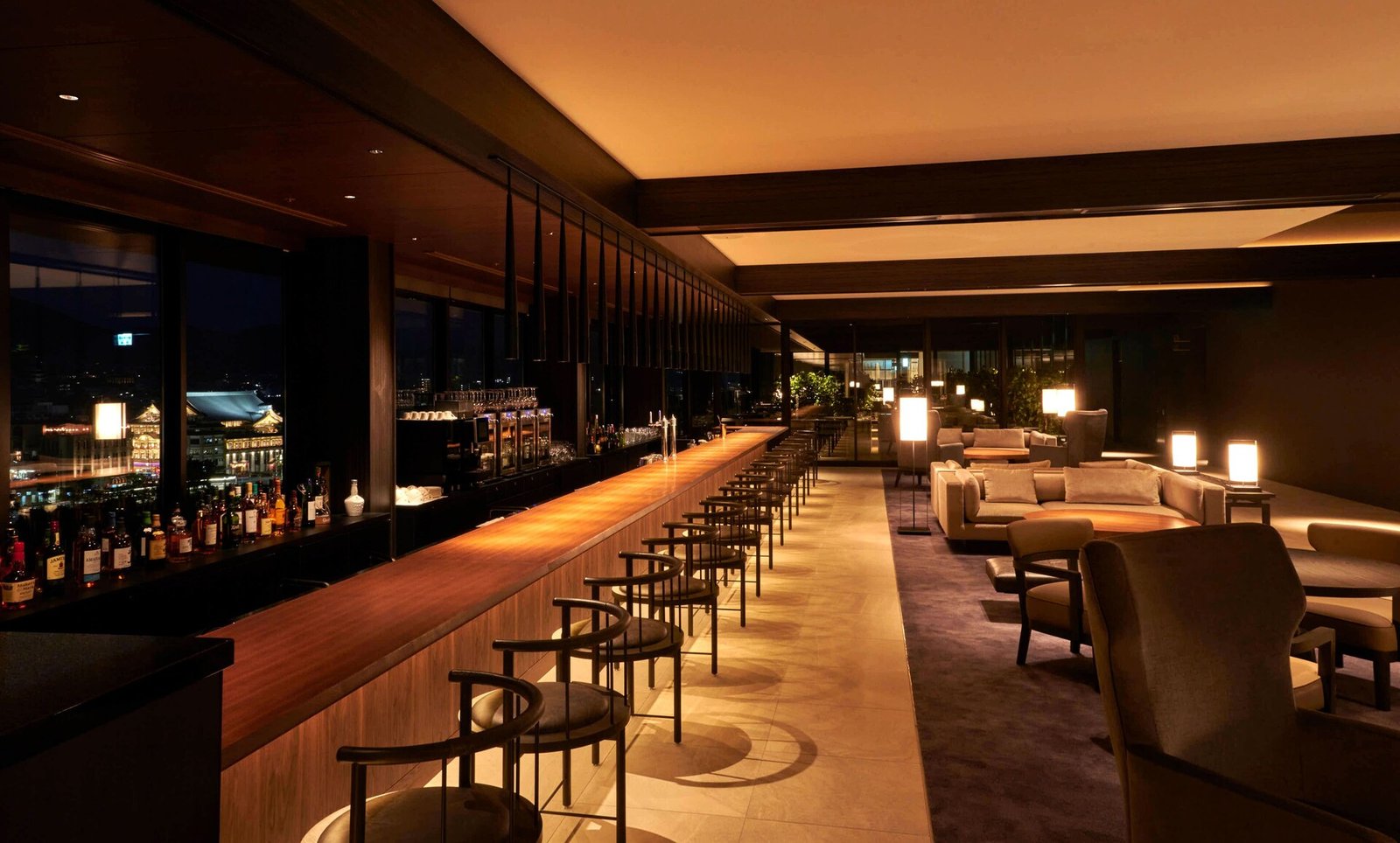 The Gate Hotel Kyoto Takasegawa, lobby lounge & bar