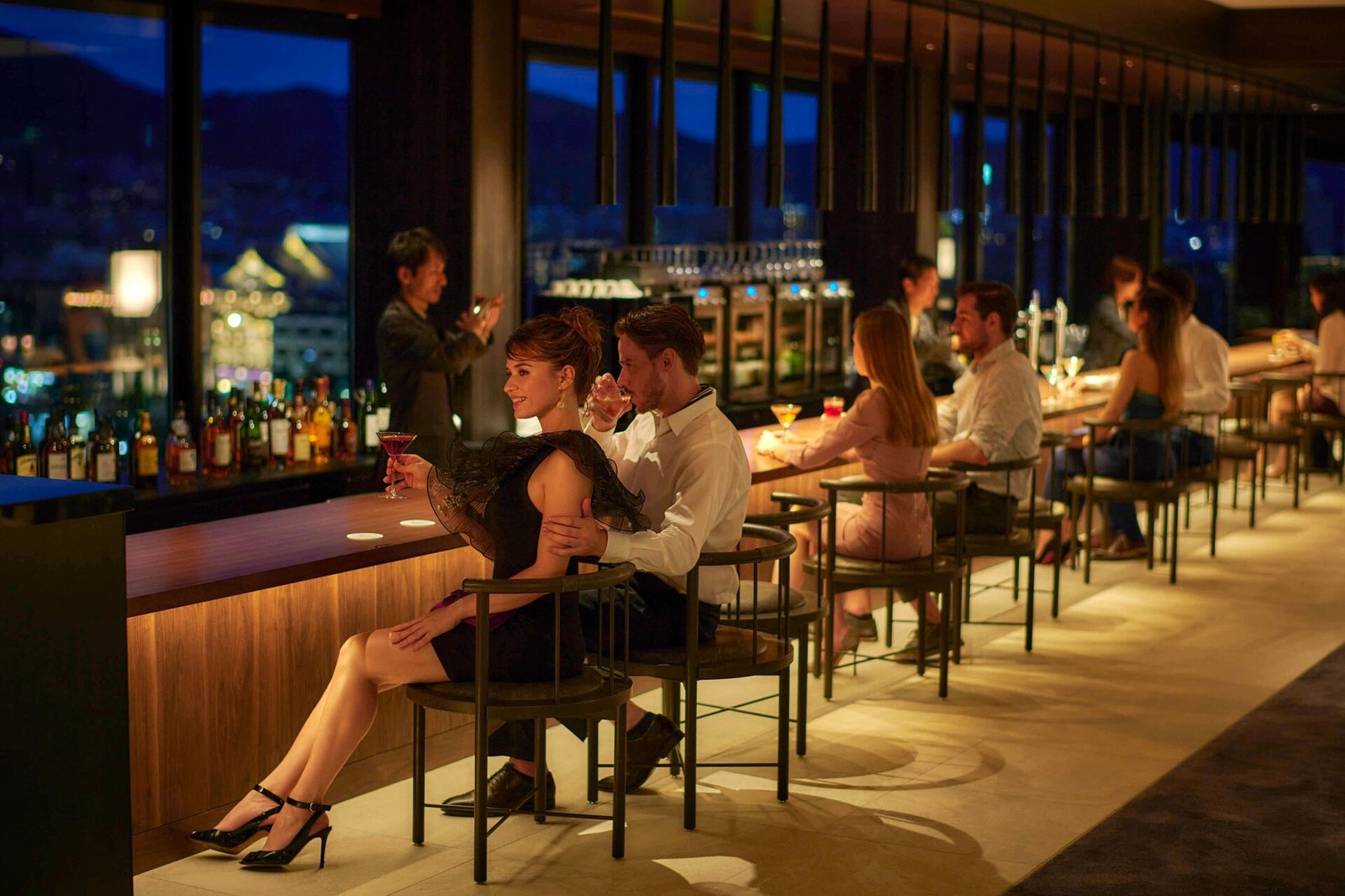 The Gate Hotel Kyoto Takasegawa, lobby lounge & bar