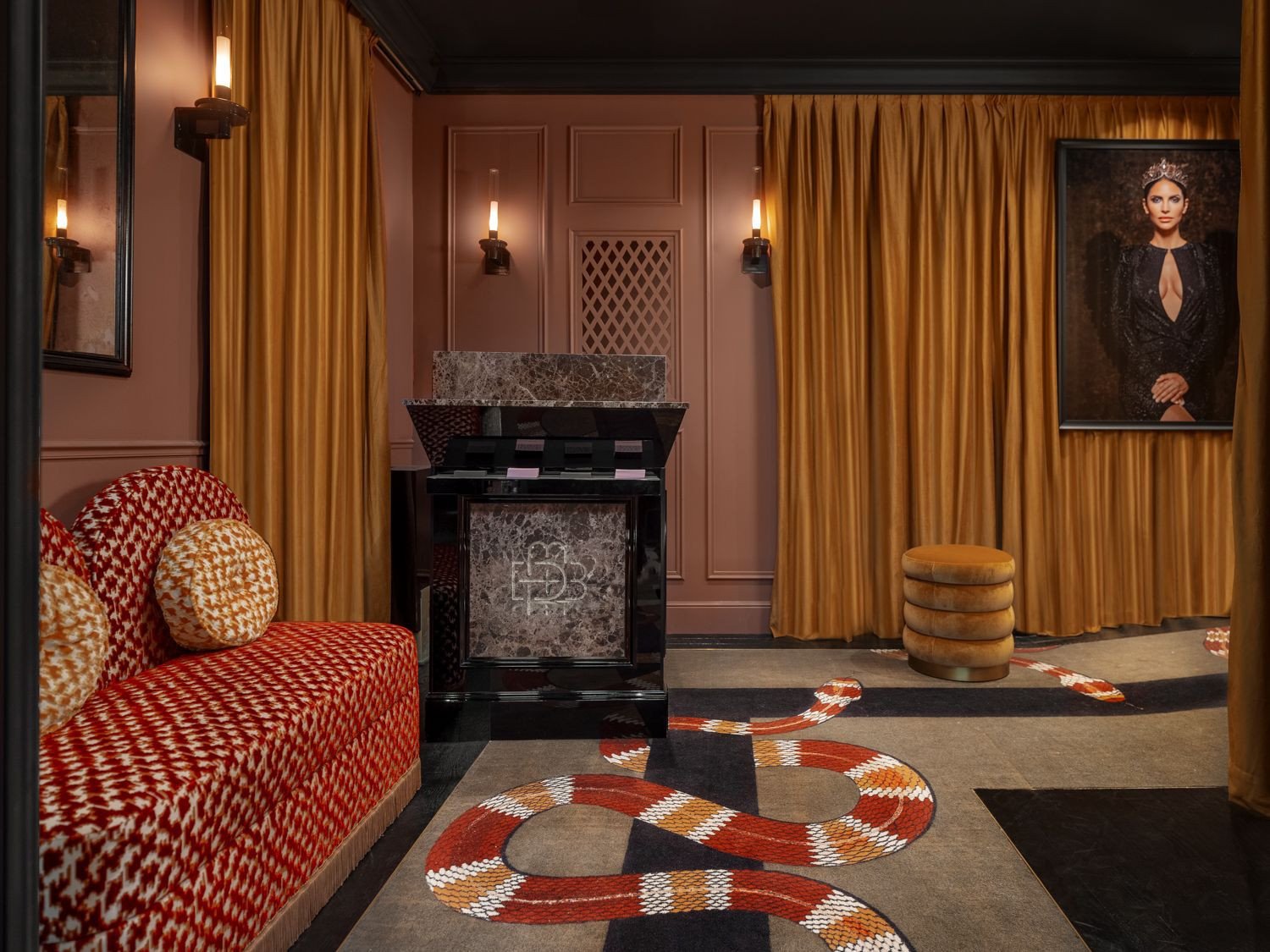 Boudoir des Muses Hotel — rooms