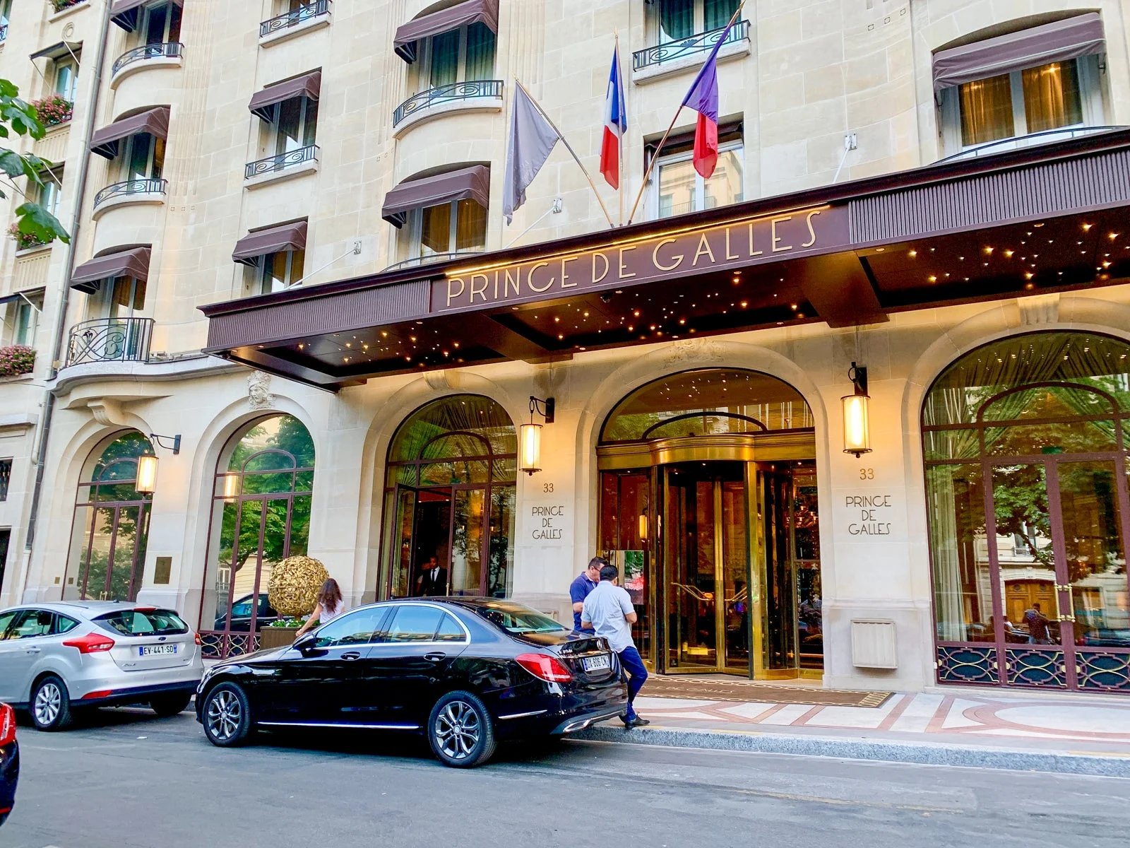 Prince de Galles, a Luxury Collection Hotel, Paris — backstory