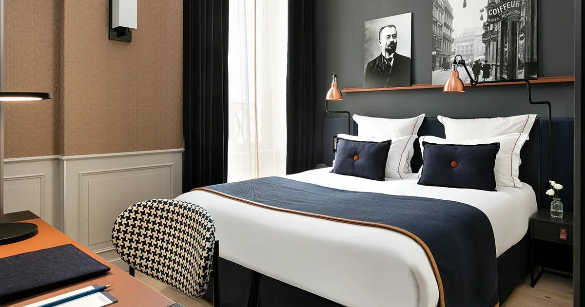 Hôtel Square Louvois — rooms