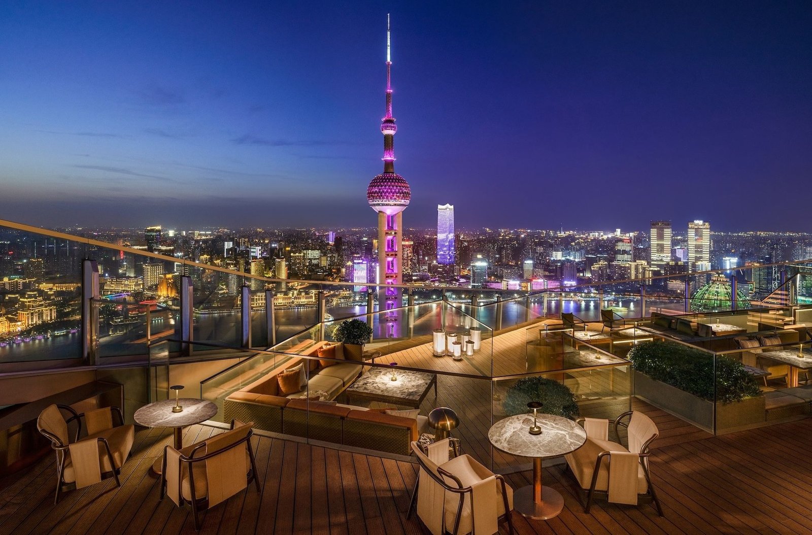 The Ritz-Carlton Shanghai Pudong, flair rooftop restaurant & bar