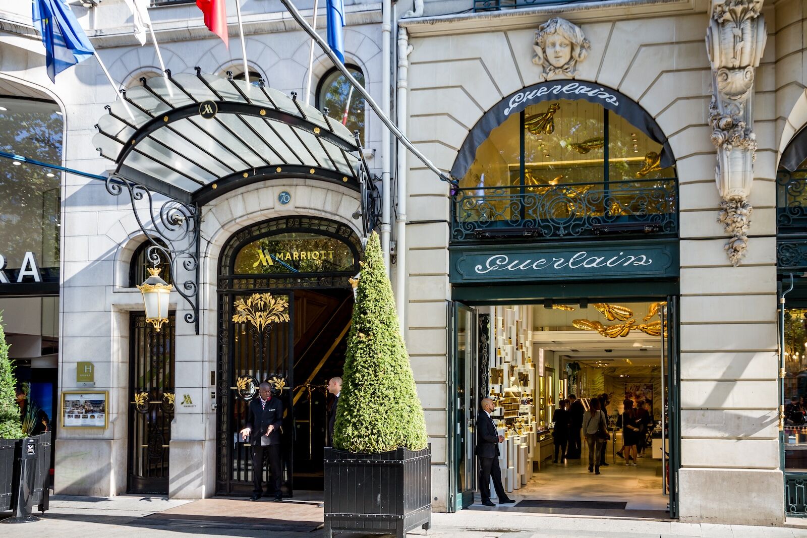 Paris Marriott Champs Elysees Hotel — backstory