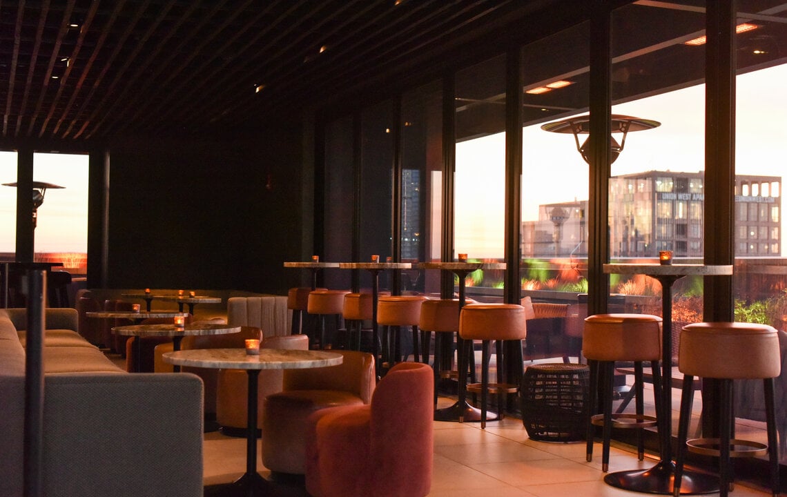 Nobu Hotel Chicago, at the table