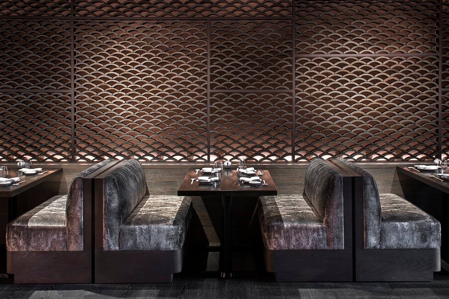 Nobu Hotel Chicago, at the table