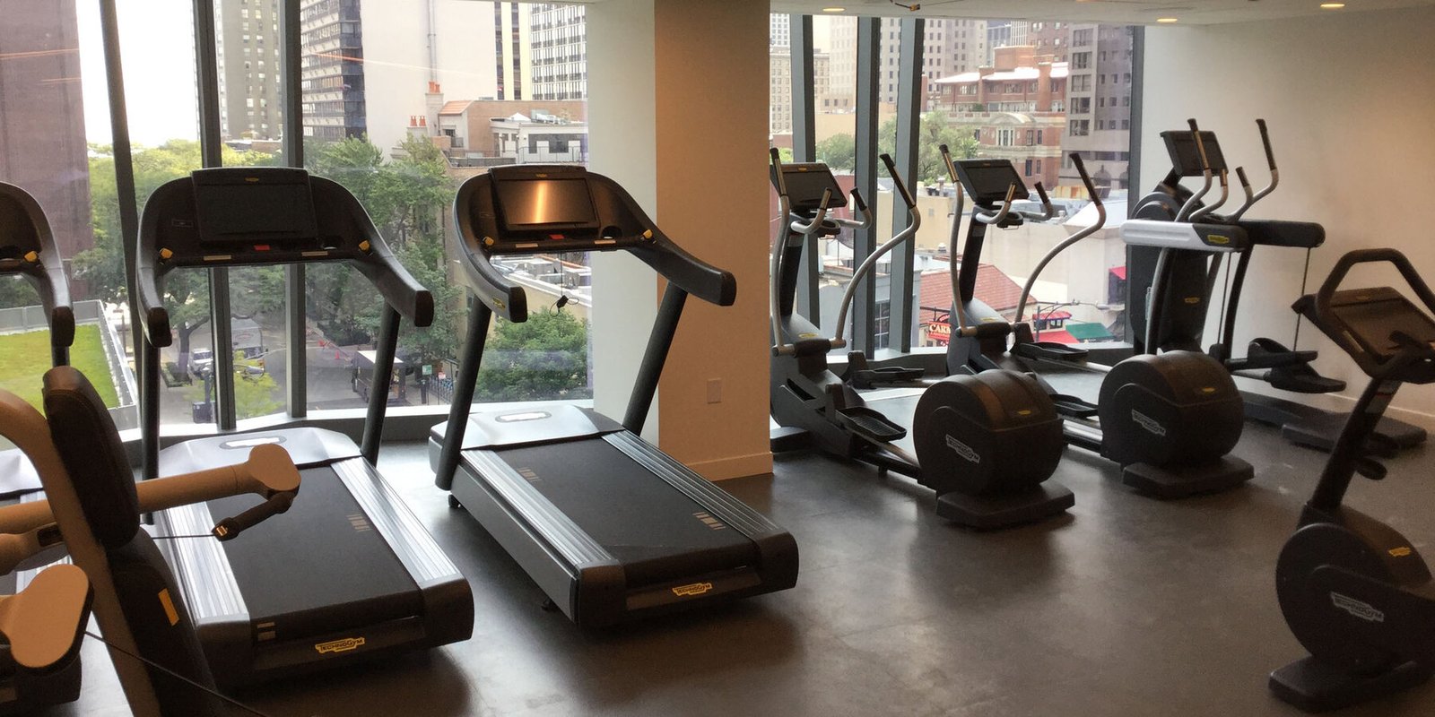 Viceroy Chicago, the gym