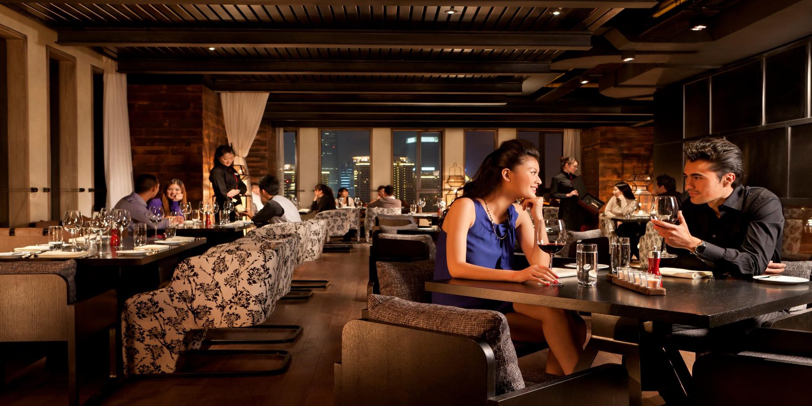 Hotel Indigo Shanghai on The Bund, at the table